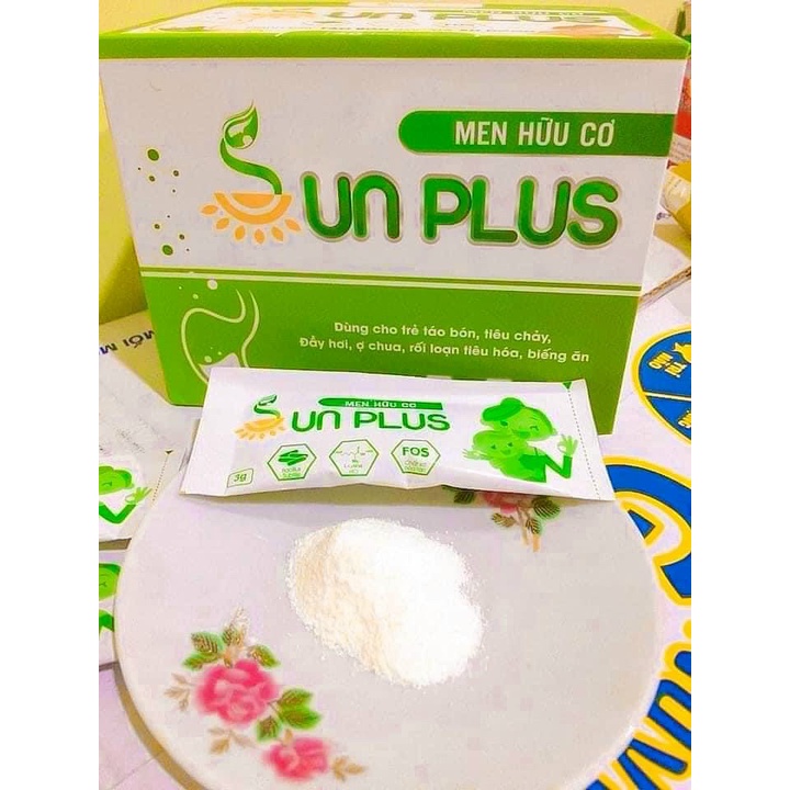 Men Hữu Cơ + sữa non SunPlus Cho Bé Biếng Ăn,chậm tăng cân,tiêu hóa tốt, ngủ ngon giấc