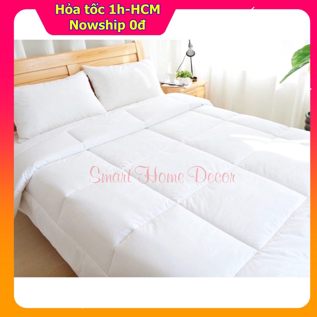 Ruột chăn hè Microfiber, Gòn lông vũ bông tấm cao cấp cho gia đình và khách sạn