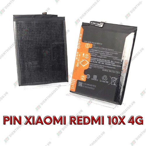 Pin dùng thay cho máy xiaomi redmi 10x 4g