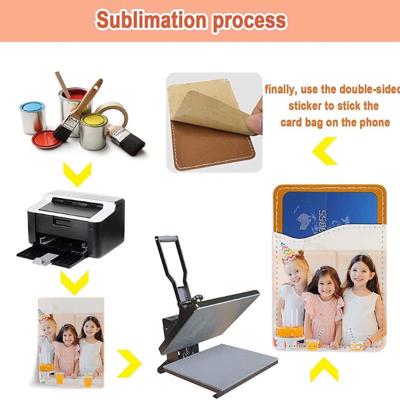 Bao Da Máy Tính Bảng DIY Có Ngăn Đựng Thẻ Cho Iph-one An-droid All Smartph
