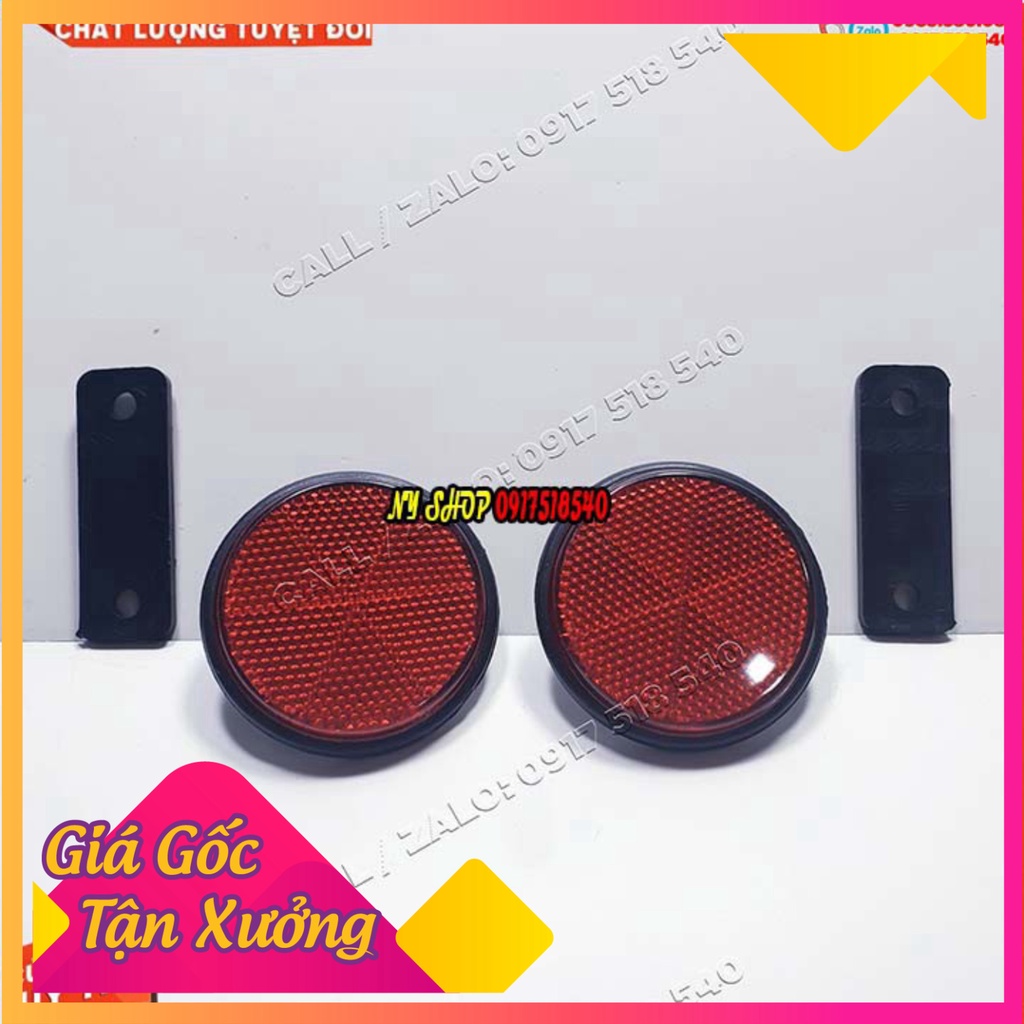 🥇 BỘ 4 MẮT MÈO PHẢN QUANG + PAT TRƯỚC SAU GẮN MỌI LOẠI XE 🥇 (Ảnh Sp thật)