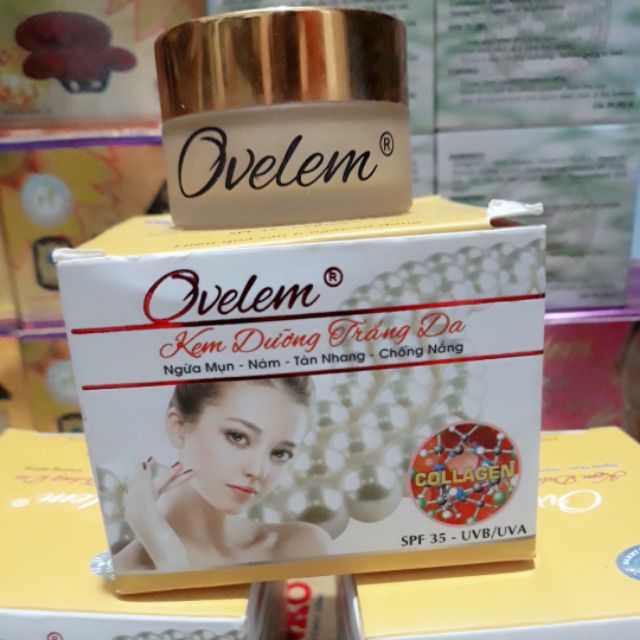 Kem dưỡng trắng da mặt ovelem