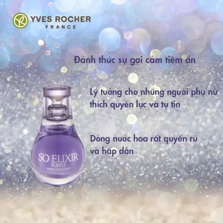 (Sale 47% - hsd 2022) Nước Hoa Nữ Yves Rocher So Elixir Purple Eau De Parfume 5ml