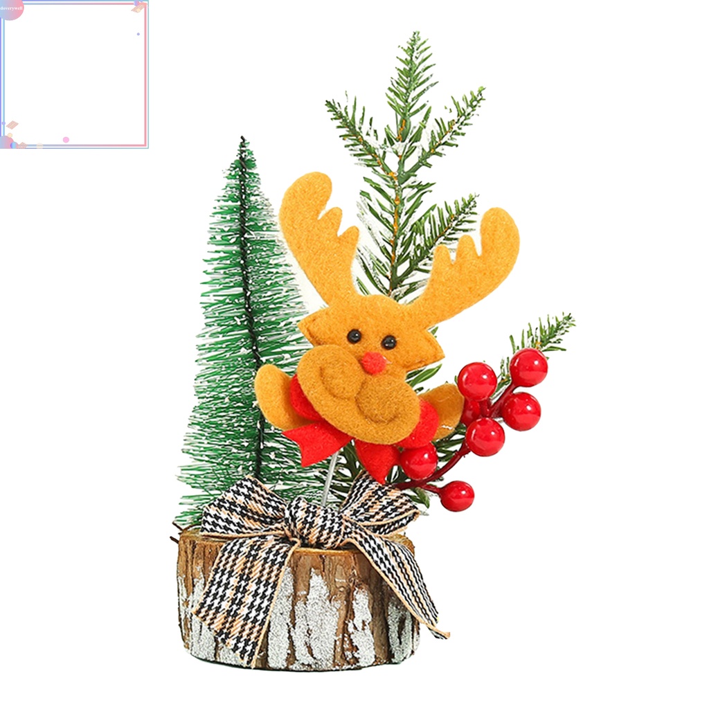 Mô hình cây thông mini dùng trang trí giáng sinh