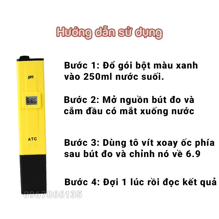 Bút đo độ PH trong nước