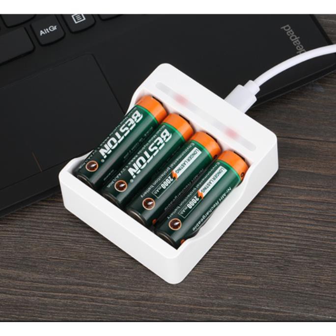 Pin tiểu sạc AA (2A) BESTON , Pin sạc dung lượng 1200mAh, 2000mAh, 3000mAh, 3300mAh