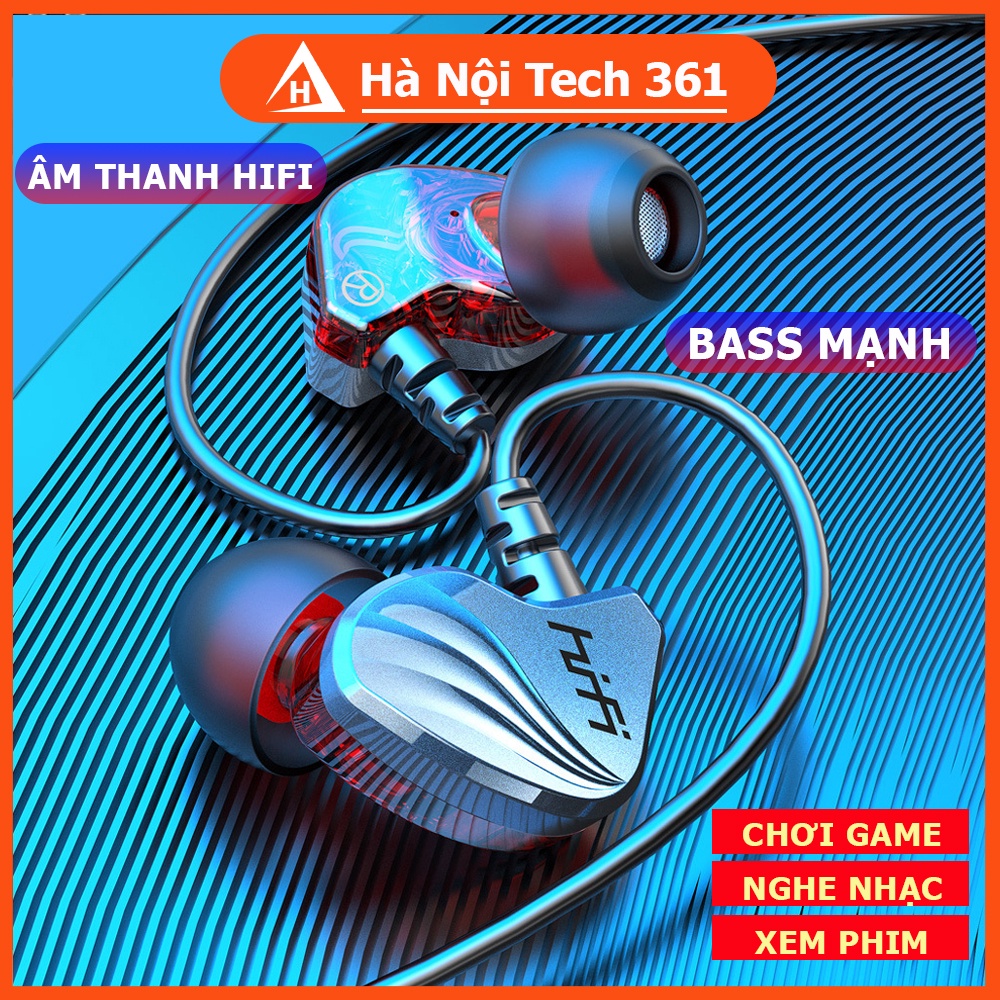 Tai Nghe Nhét Tai Có Dây Gaming Super Bass Chống Ồn Hiệu Quả Có Mic Đàm Thoại S2000