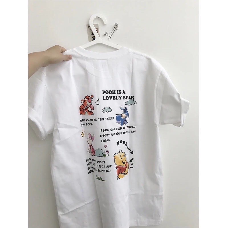 Áo thun trắng pooh