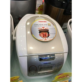 Nồi cơm điện tử Toshiba 1.8 lít RC-18NMFVN(WT)mới 100%,Lồng nồi hợp kim nhôm phủ chống Diamond Tit