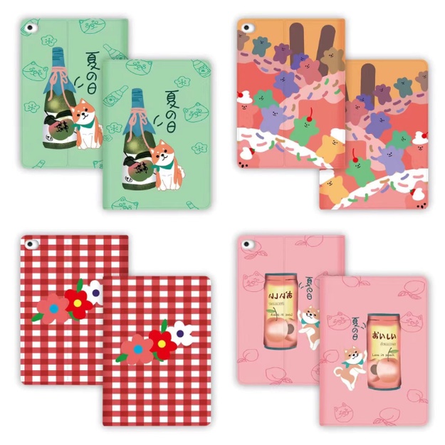 Ốp Máy Tính Bảng Họa Tiết Hoạt Hình Kiểu Nhật Bản Dễ Thương Cho ipad mini12345 ipad air Bảo Vệ