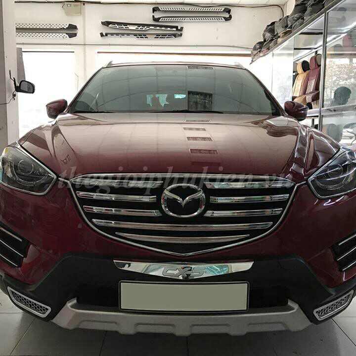 Bộ ốp trang trí mặt Ca Lăng, Calang trên Mazda CX-5, CX5 2016-2017( hàng chất )