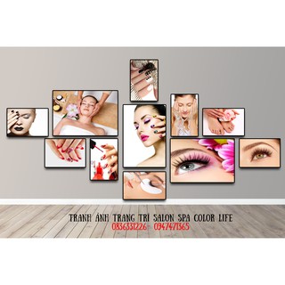 TRANH NAIL SPA NỐI MI TRANG TRÍ DECOR DÁN TƯỜNG  QUÁN SPA NAIL MI ĐẸP NỔI BẬT CÔNG NGHỆ CAO GIÁ RẺ-CEO5- MOKOSA