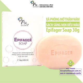 Xà Phòng Trắng Sáng Da Mờ Thâm Nám Fixderma Epifager Soap 30g