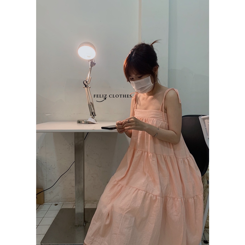 Đầm babydoll chất thô xô cao cấp cực xinh xắn
