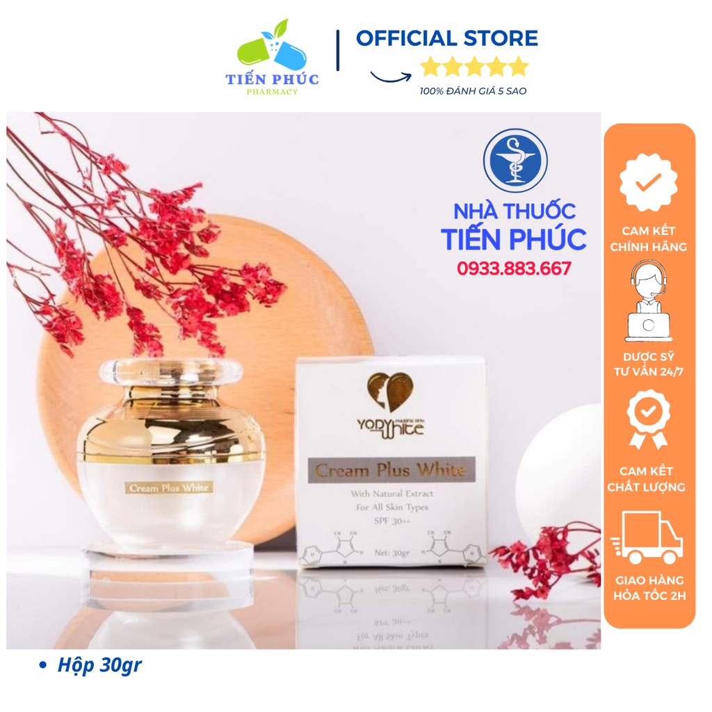 Kem chống nắng cho da nhờn Yody White Phương Anh Lọ 30gr