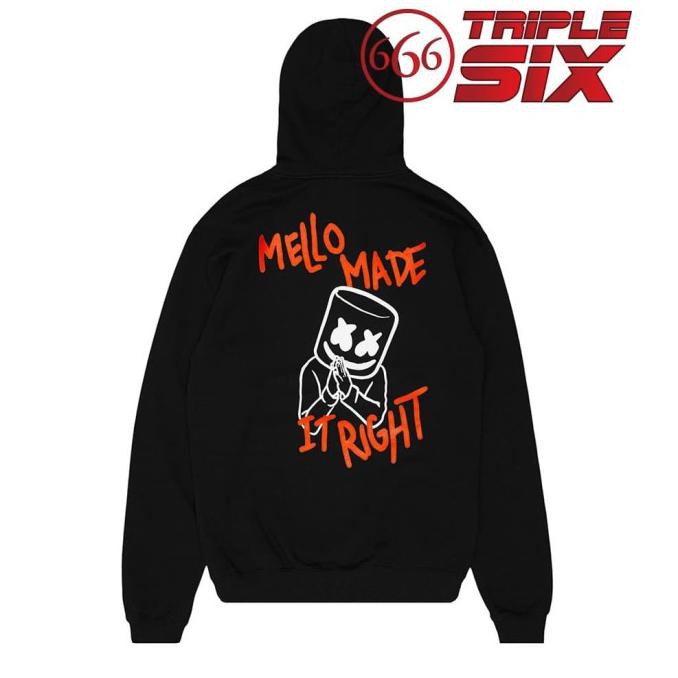 Áo Hoodie In Hình Marshmello Cá Tính Cho Nam Nữ