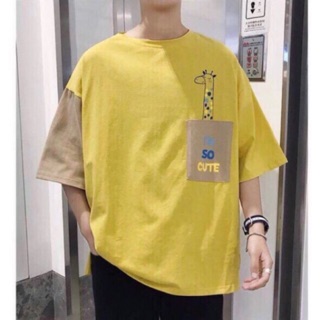 Áo thun tay lỡ form rộng nam - nữ Unisex