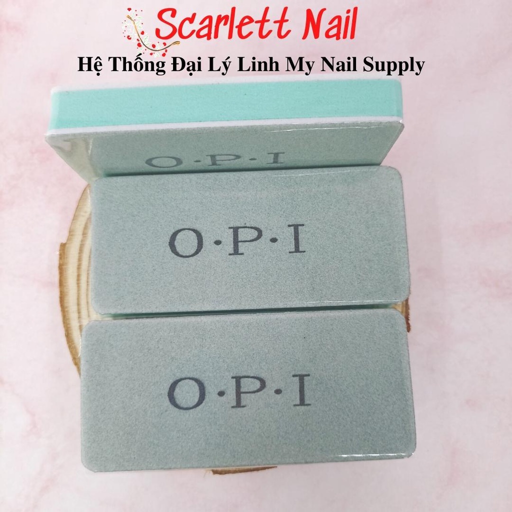 Phao Mịn Chà Móng OPI - Phao Đánh Bóng Móng Tay Buffer Mịn