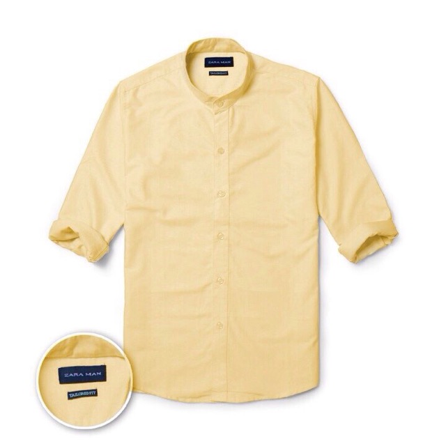 [TEDDY5 giảm 5%] Áo sơ mi nam cổ trụ VNXK thời trang (xám) | BigBuy360 - bigbuy360.vn