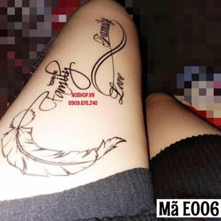 Hình Xăm Dán Cha Mẹ - No6