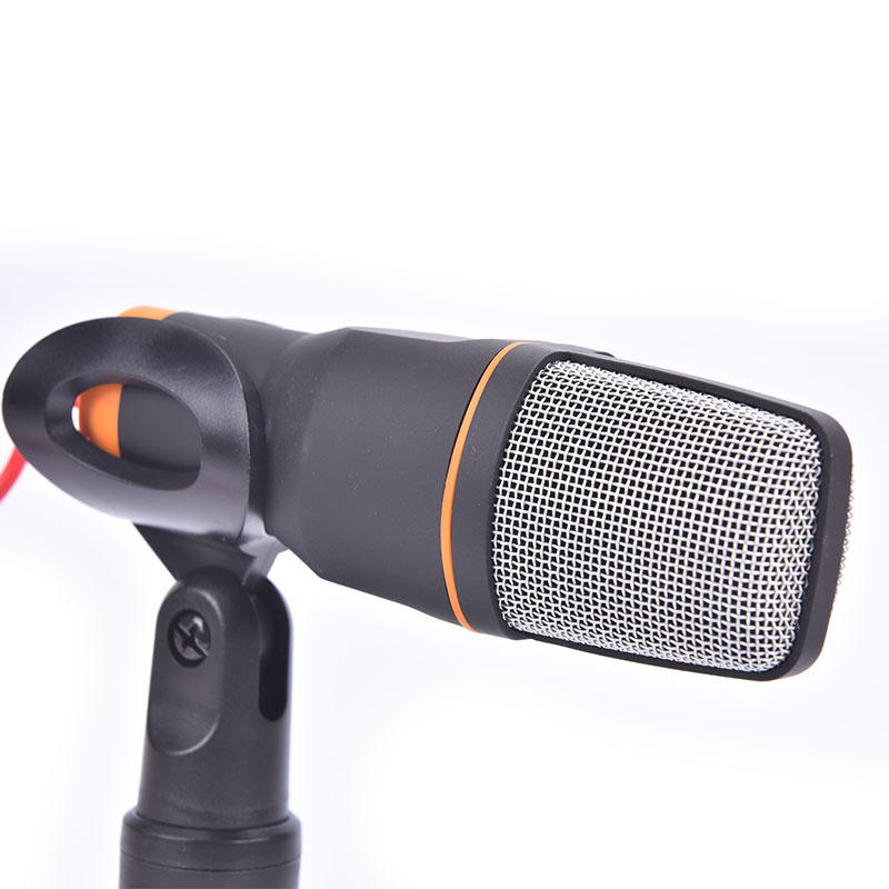 Fl-vn Metal USB Condenser Recording Microphone For Laptop KTV Studio Recording Vocals Pure