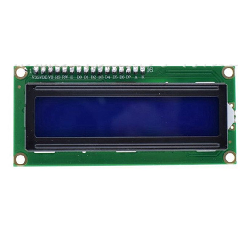 HSV 8 Pieces IIC/ I2C/ TWI LCD Serial Interface Adapter and LCD Module Display Blue Backlight Compatible with Ardui no R3 MEGA2560 (LCD 1602 16 x 2)