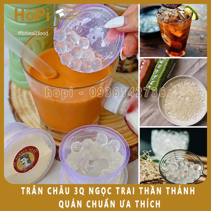 Trân Châu 3Q Ngọc Trai Thần Thánh Siêu Giòn Sần Sật Chuẩn Quán Ưa Thích Hay Dùng