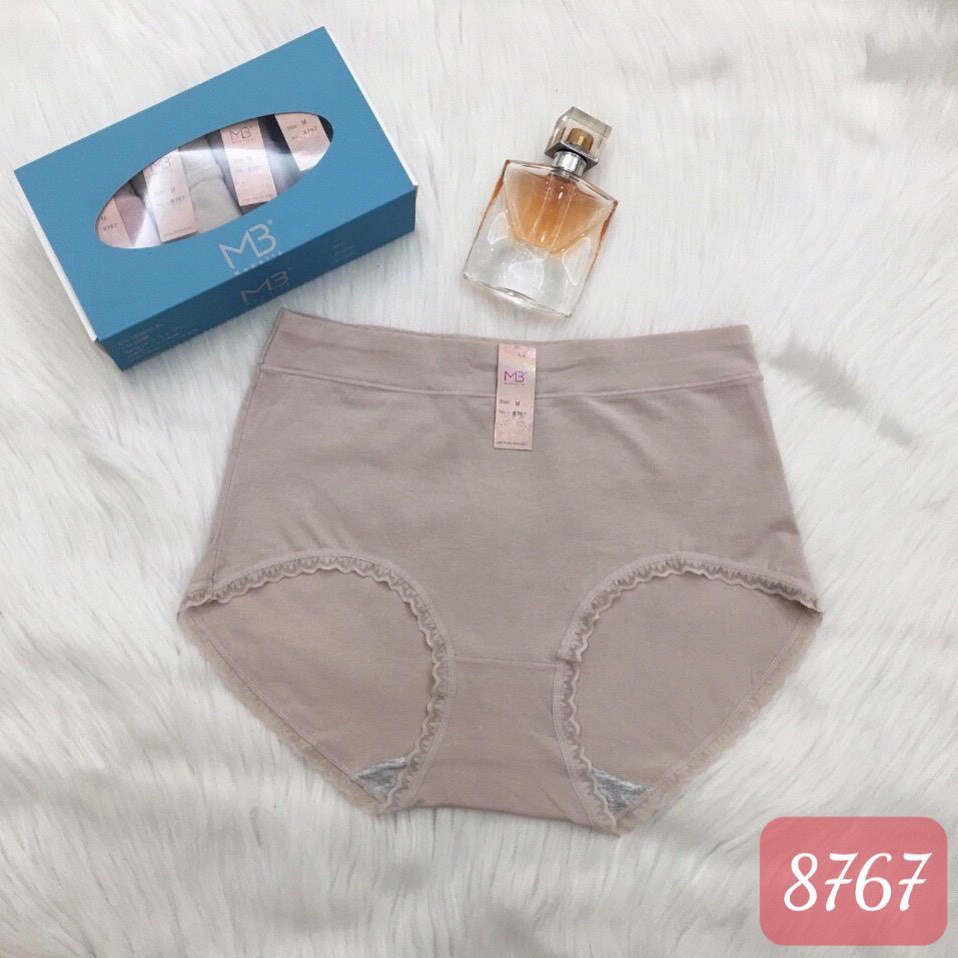 Hộp 4 quần lót cotton MB cạp cao FORM TO dành cho nữ - Hàng chính hãng, giá tốt