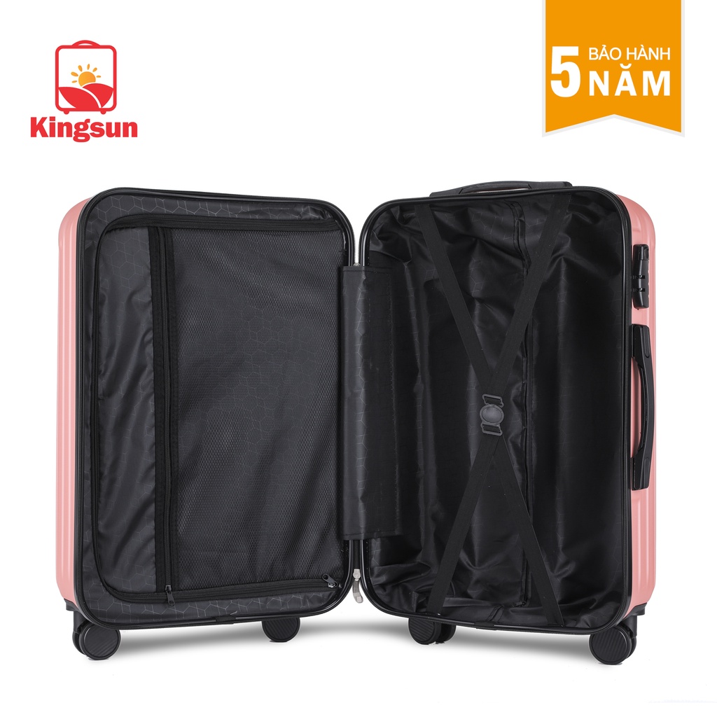 [Mã LT50 giảm 50k đơn 250k] Vali Du Lịch Kingsun size 20inch Nhựa tổng Hợp- KS-155/T01