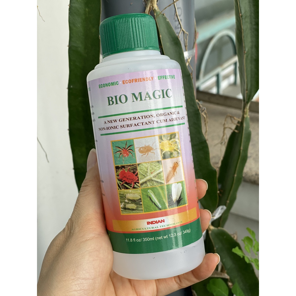 Hàng Ấn Độ - Tăng Cường Hiệu Quả Bám Dính Của Thuốc Trừ Sâu - Bio Magic - Chai 350ml