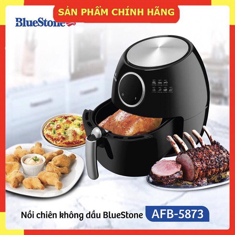 Nồi Chiên Không Dầu Điện Tử 5,5 Lít BlueStone AFB-5873 ( tặng chảo rán )