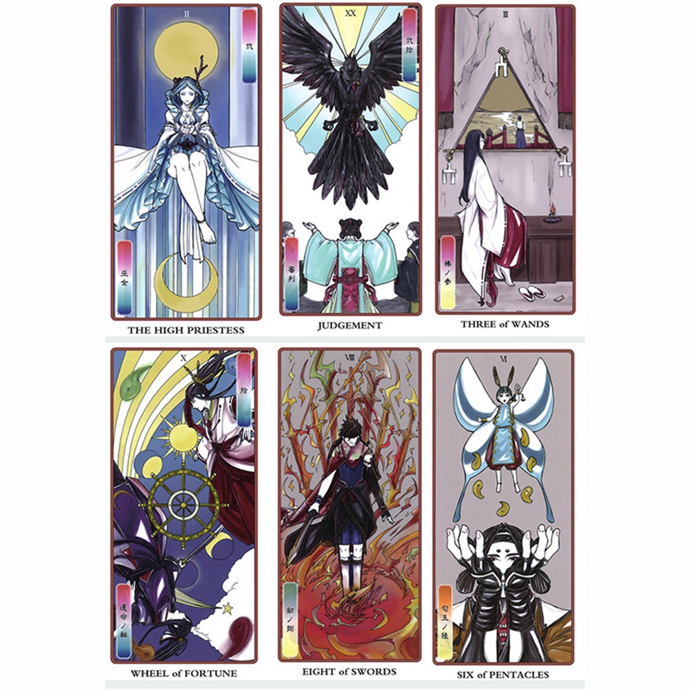 Bộ Bài Tarot Phong Cách Nhật Bản