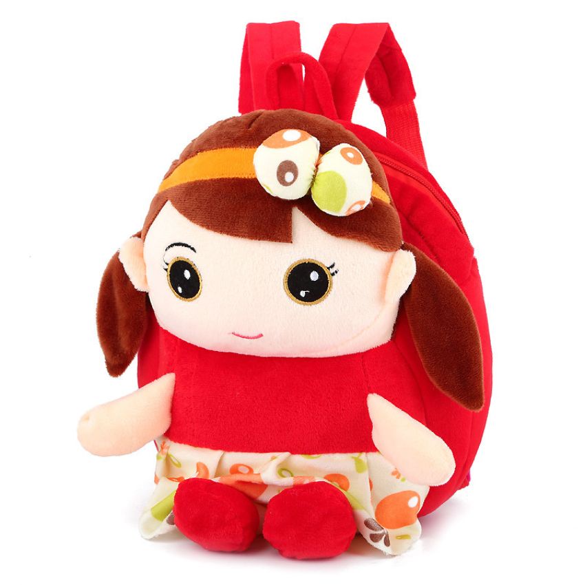 Balo bông hình công chúa cho bé đi học nhà trẻ, mẫu giáo với nhiều màu sắc dễ thương, chất vải bông tuyết mềm mịn BL025