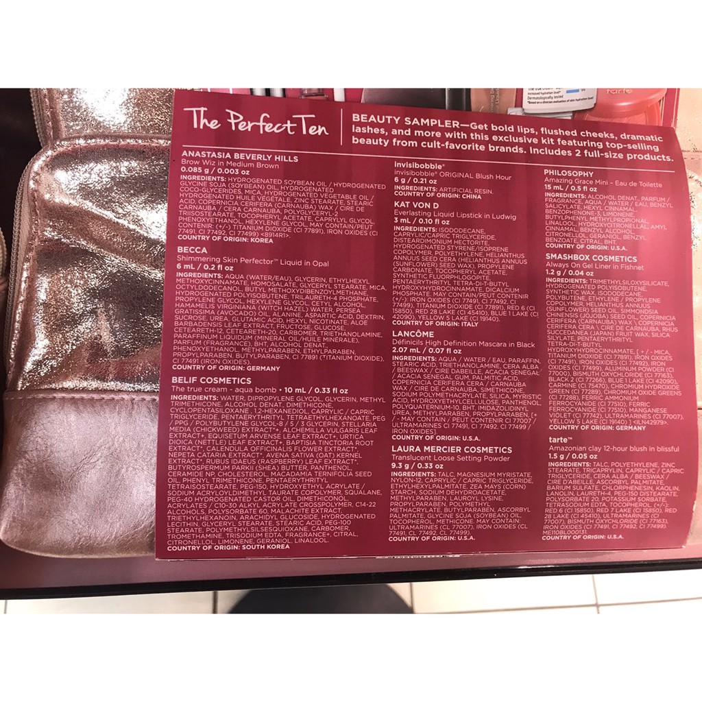 Tách set sephora the perfect ten | BigBuy360 - bigbuy360.vn