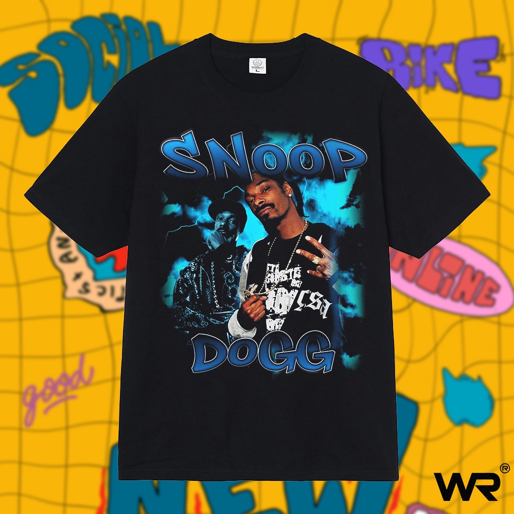 Áo thun unisex Wright rapper huyền thoại Snoop Dog phong cách vintage mỹ USA