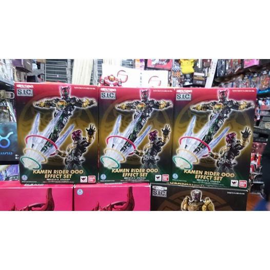 MÔ HÌNH CHÍNH HÃNG SIC KAMEN RIDER OOO EFFECT SET 2ND