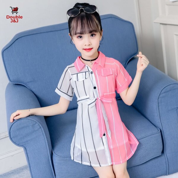 Đầm Công Chúa Kiểu Phương Tây Thiết Kế Xinh Xắn Cho Bé Gái Từ 3-13 Tuổi