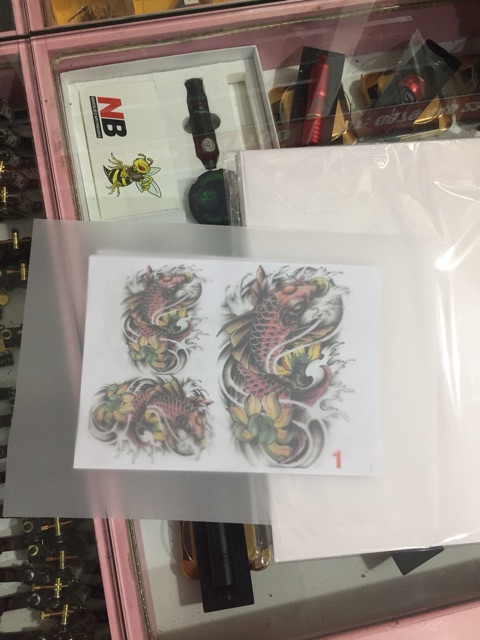 Giấy thiết kế hình xăm A3 cắt sẵn 100 tờ video2 | BigBuy360 - bigbuy360.vn