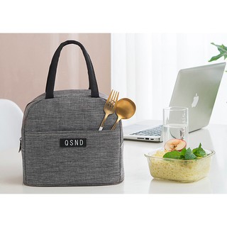 Túi giữ nhiệt QSND có dây kéo!