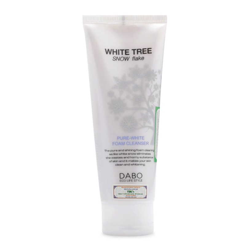 SỮA RỬA MẶT CÂY TUYẾT TRẮNG CÓ HẠT MASSAGE DABO WHITE TREE SNOW FLAKE 150ML