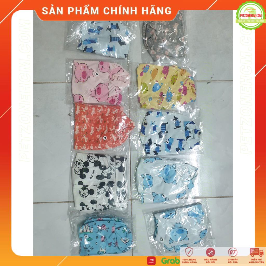 Quần áo thú cưng ️ FREESHIP ️ Thời trang chó mèo áo vải cotton 4 chân đáng yêu,giặt nhanh, mau khô, giữ ấm