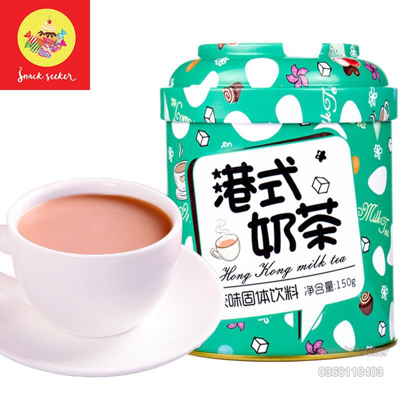 [FREESHIP EXTRA 50K] Trà Sữa Đài Loan Đóng Hộp 150gr tiện lợi - Đồ ăn vặt Trung Quốc - Snackseeker - Trà Sữa đóng hộp