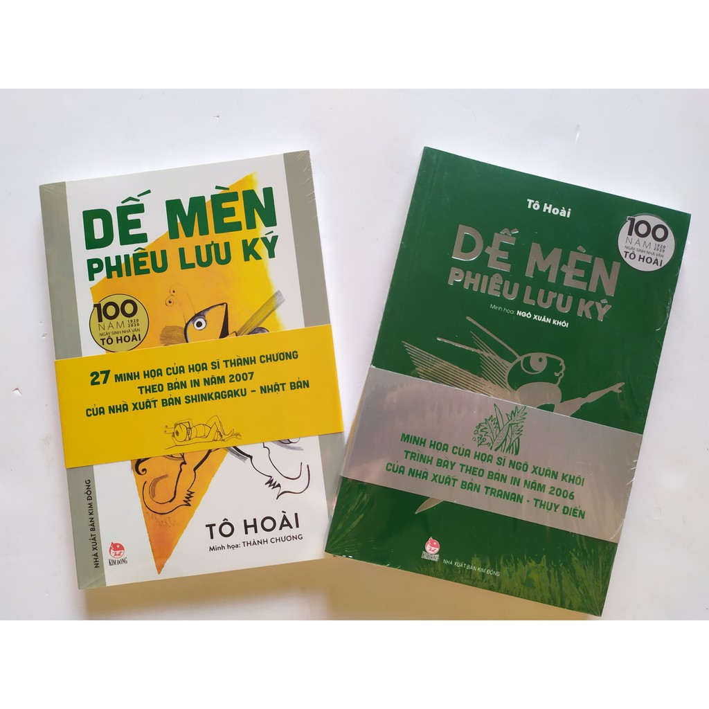 Sách - Dế Mèn Phiêu Lưu Ký – HS Ngô Xuân Khôi - Ấn Bản Kỉ Niệm 100 Năm Tô Hoài