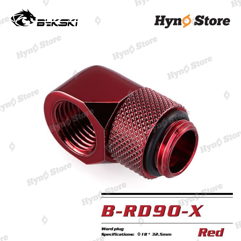 (Hàng Mới Về) Fit góc 90 xoay 360 Rotary Adapter Bykski B-RD90-X Tản nhiệt nước custom - Hyno Store