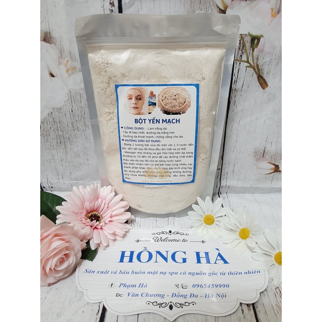 500gr Bột Yến mạch đắp mặt của Úc nguyên chất 100% Giá sỉ HandMade