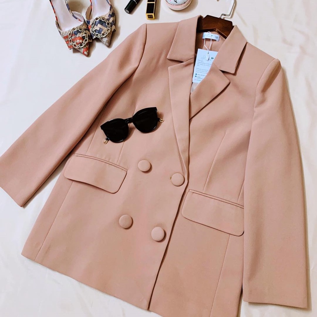 áo blazer nữ, áo blazer nữ 2 lớp Masie hàng thiết kế kiểu dáng hàn quốc siêu sang chảnh | BigBuy360 - bigbuy360.vn