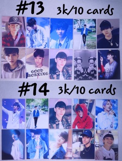 (Có sẵn) Sale set card Samuel Produce 101