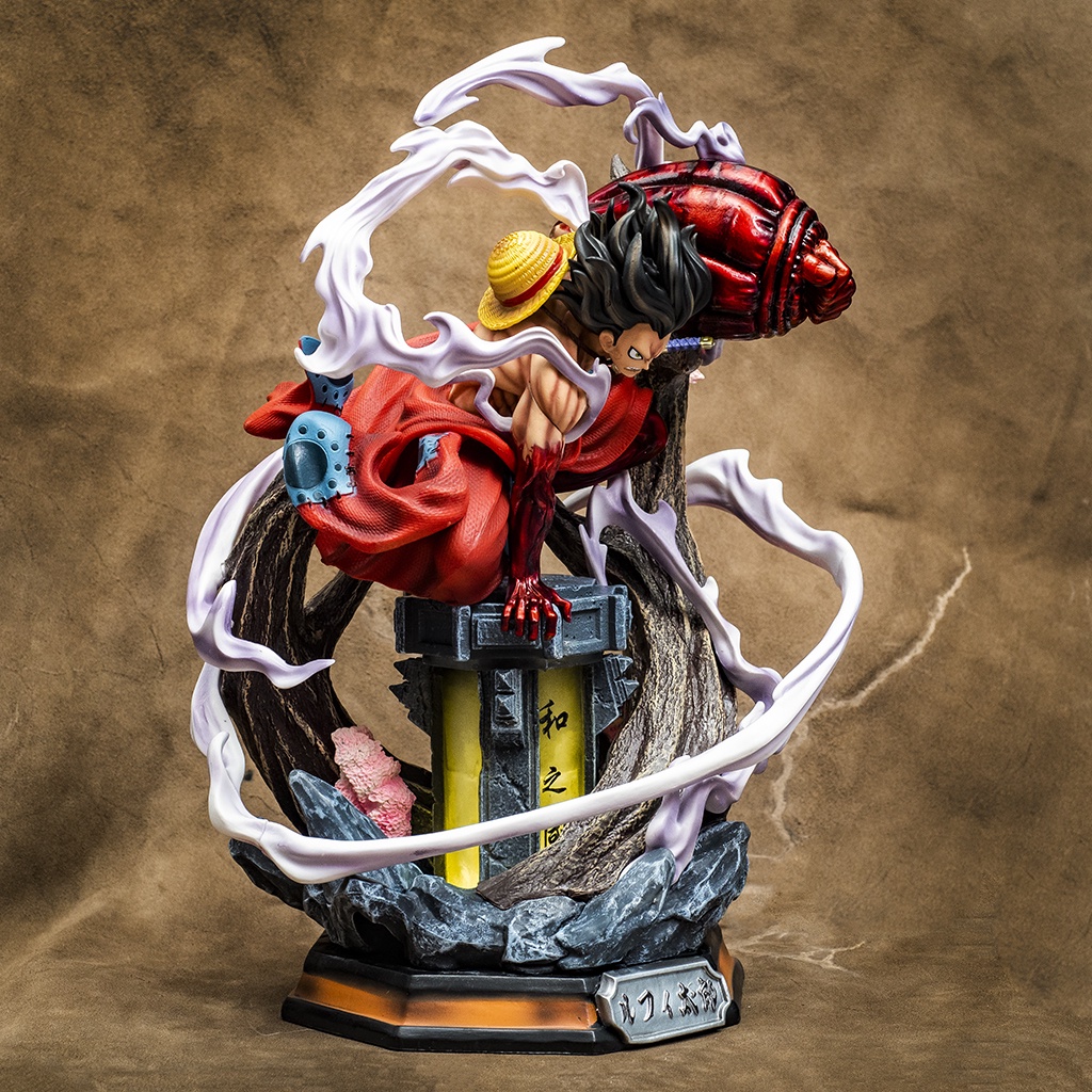 Mô hình One Piece Luffy Gear 4 Snake Man cao 40cm nặng 3,6kg mô hình One Piece Figure Luffy băng Mũ Rơm