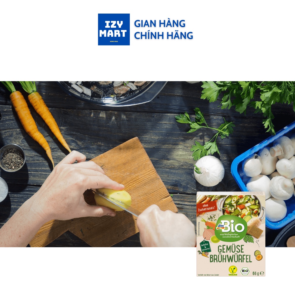 Hạt nêm rau củ hữu cơ dmBio