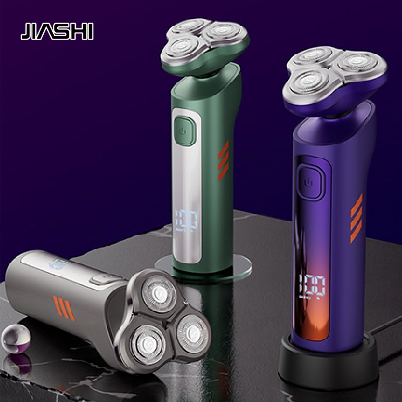 JIASHI Máy cạo râu 4D sạc USB tiện lợi cho nam